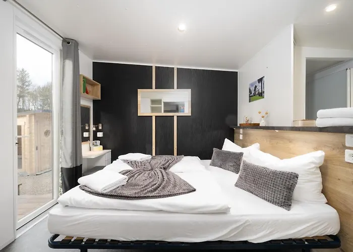 Mobilheim Am Murner - Private Sauna + Privater Badezuber Appartamento