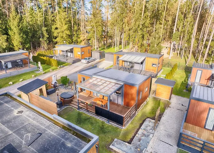 Mobilheim Am Murner - Private Sauna + Privater Badezuber Appartamento Wackersdorf