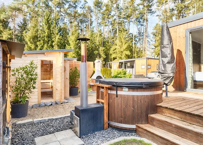 Mobilheim Am Murner - Private Sauna + Privater Badezuber *