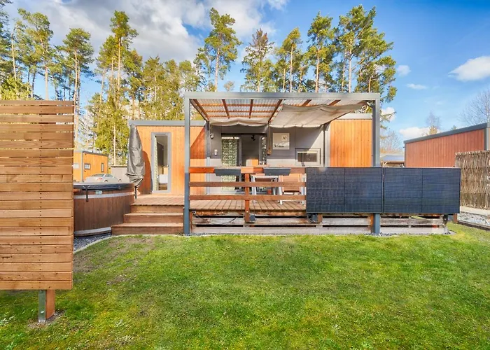 Mobilheim Am Murner - Private Sauna + Privater Badezuber *